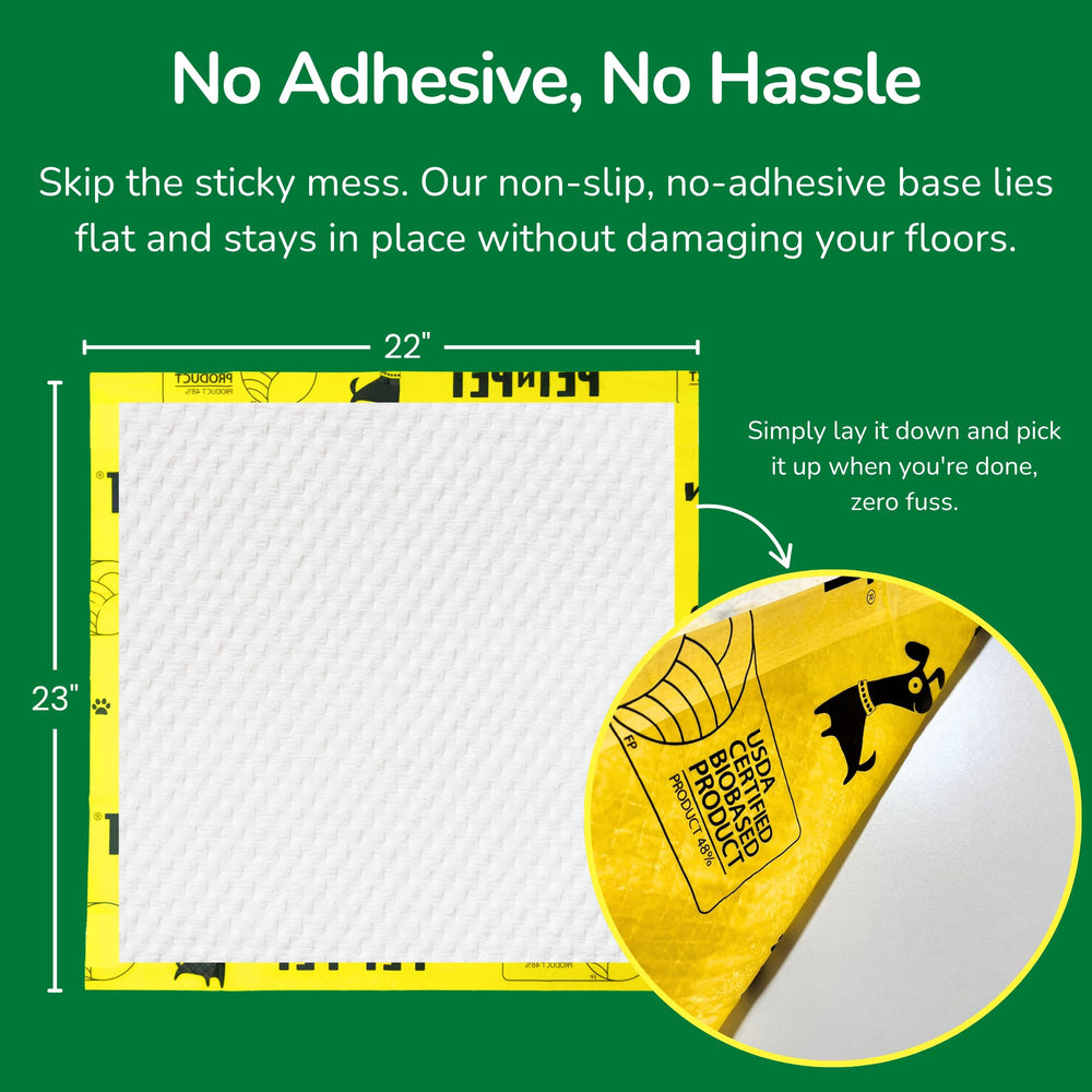 PET N PET unscented dog pad for odor-free indoor use