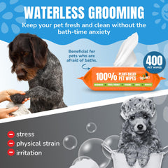 PET N PET wipes close-up highlighting hypoallergenic formula for sensitive skin