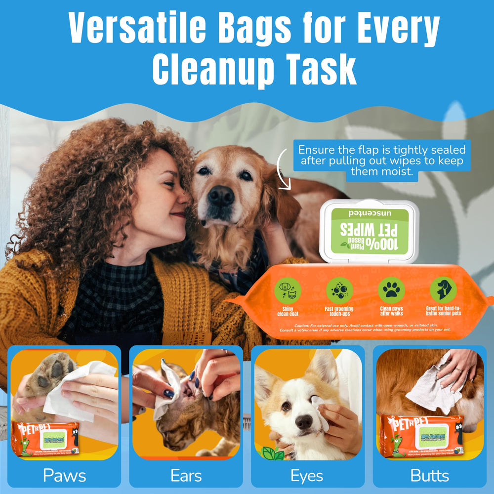 PET N PET wipes travel-ready packaging for on-the-go use