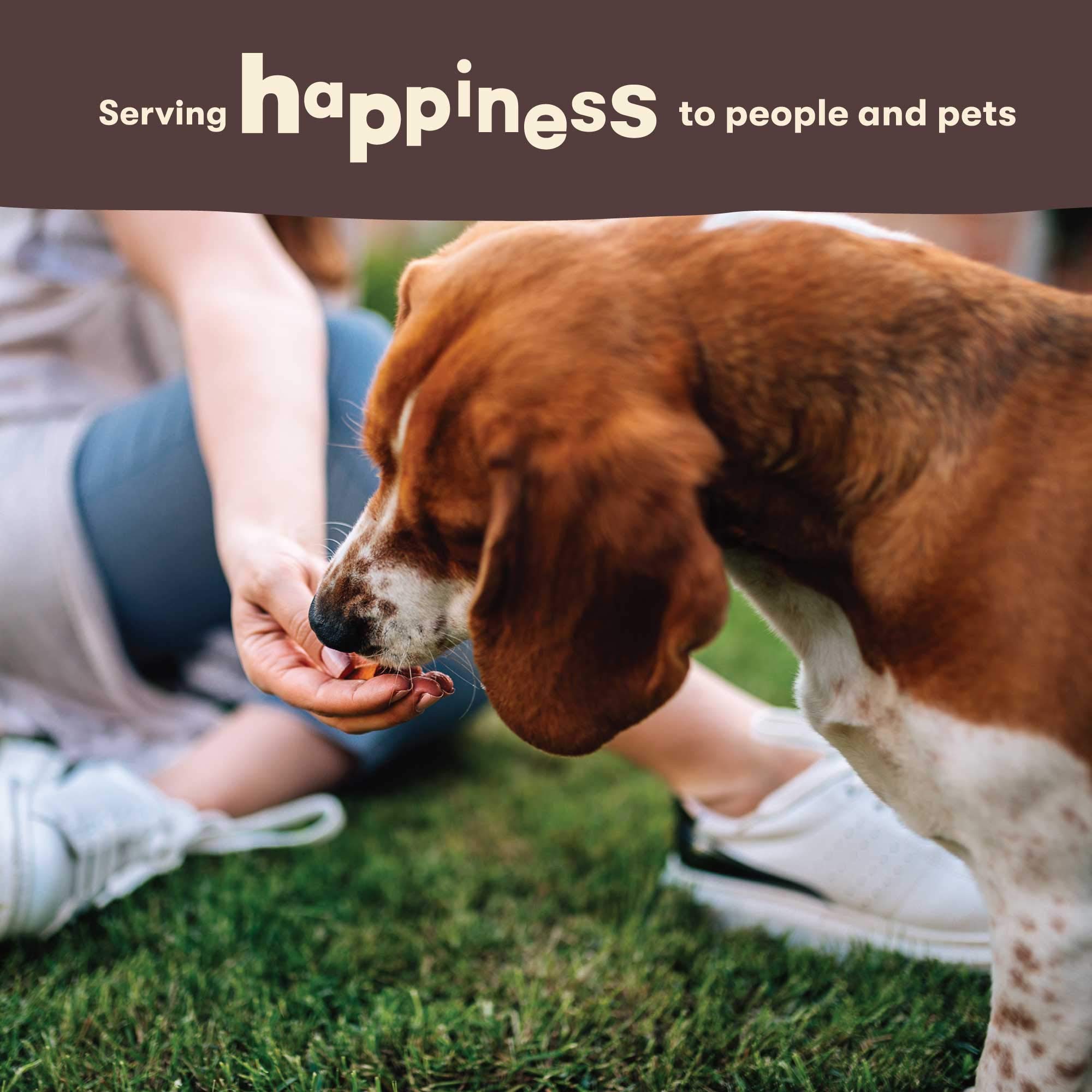 Pet 'n Shape beef lung treats breakable pieces for training