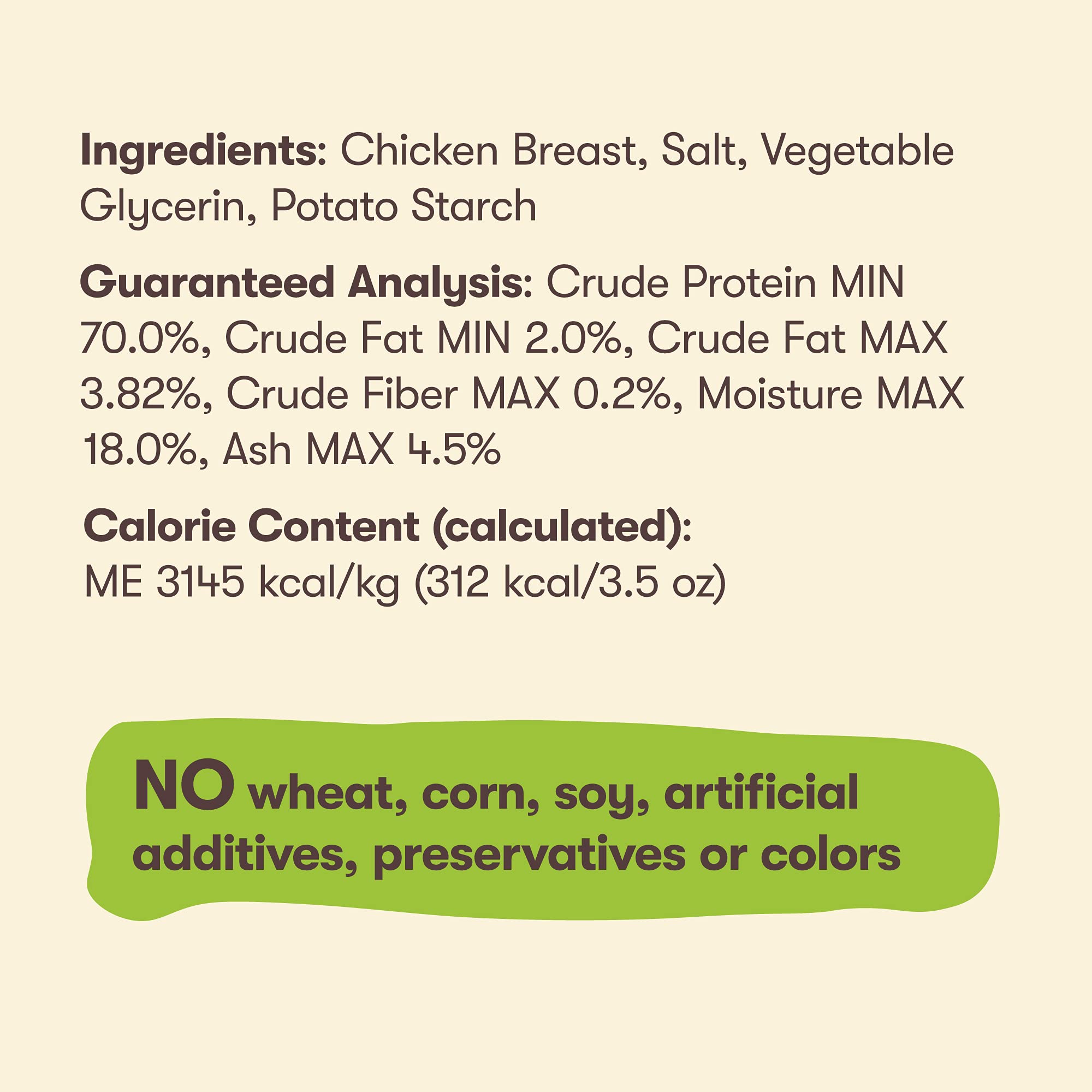 Close-up of chicken breast fillets used in Pet 'n Shape Chik 'n Breast Jerky