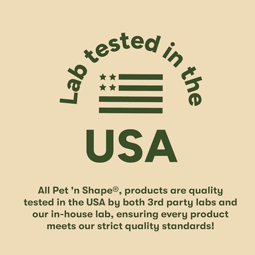 Pet 'n Shape Chik 'N Rice Dumbbells puppy-to-senior suitability emphasized.