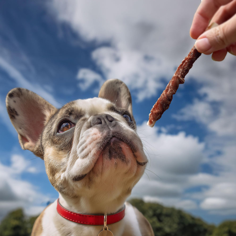 Pet 'n Shape Duck Wrapped Twists deliver savory flavor and durable chew.
