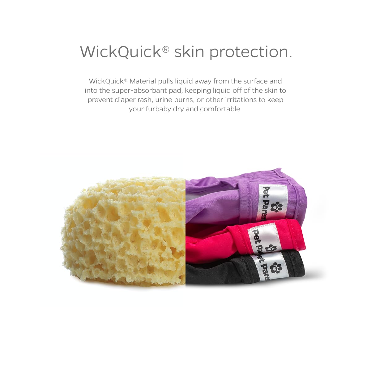 Pet Parents Velcro closures provide quick, fur-safe fit