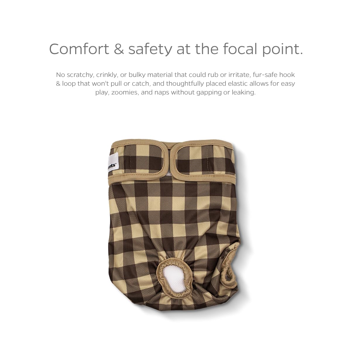 Pet Parents waterproof outer layer protects floors from leaks.