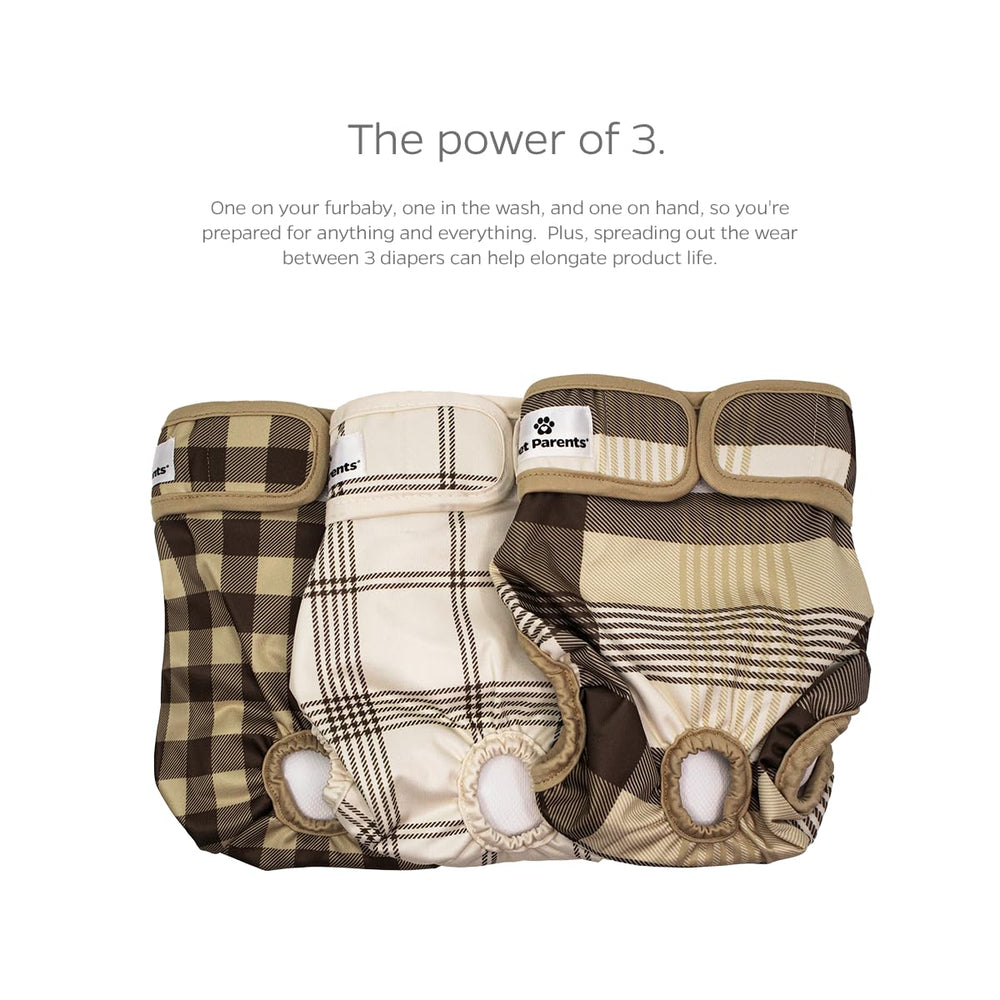 Pet Parents Extendrs exclusive-fit support for a secure and comfortable diaper.