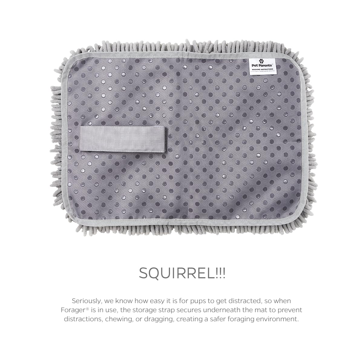 Pet Parents Forager Mat Forest 19 dog-eating-slow-down shows slower feeding benefits.