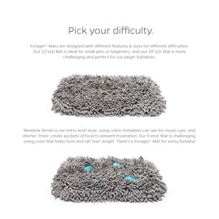 Pet Parents Forager Mat Forest 19 SoftSnout material emphasizes gentle snout contact and safe play.