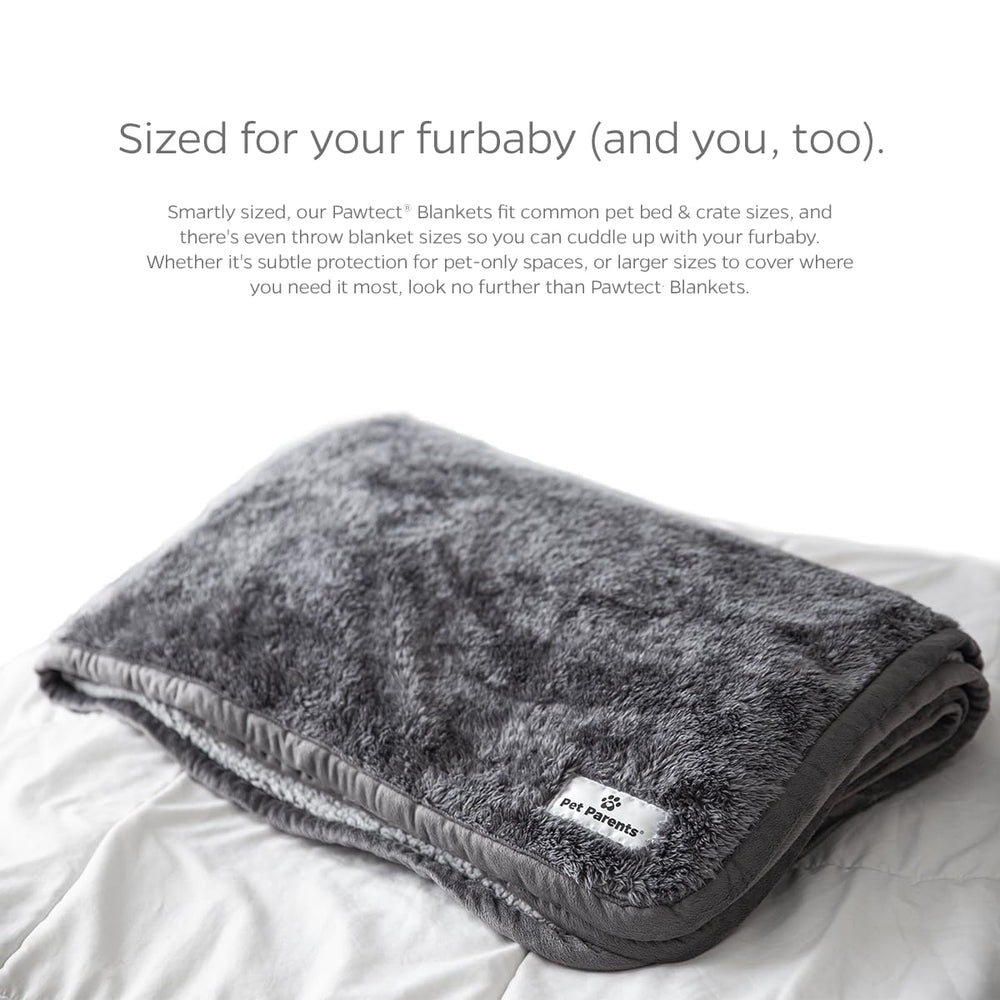 Pet Parents Pawtect durable edge stitching helps prevent fraying.