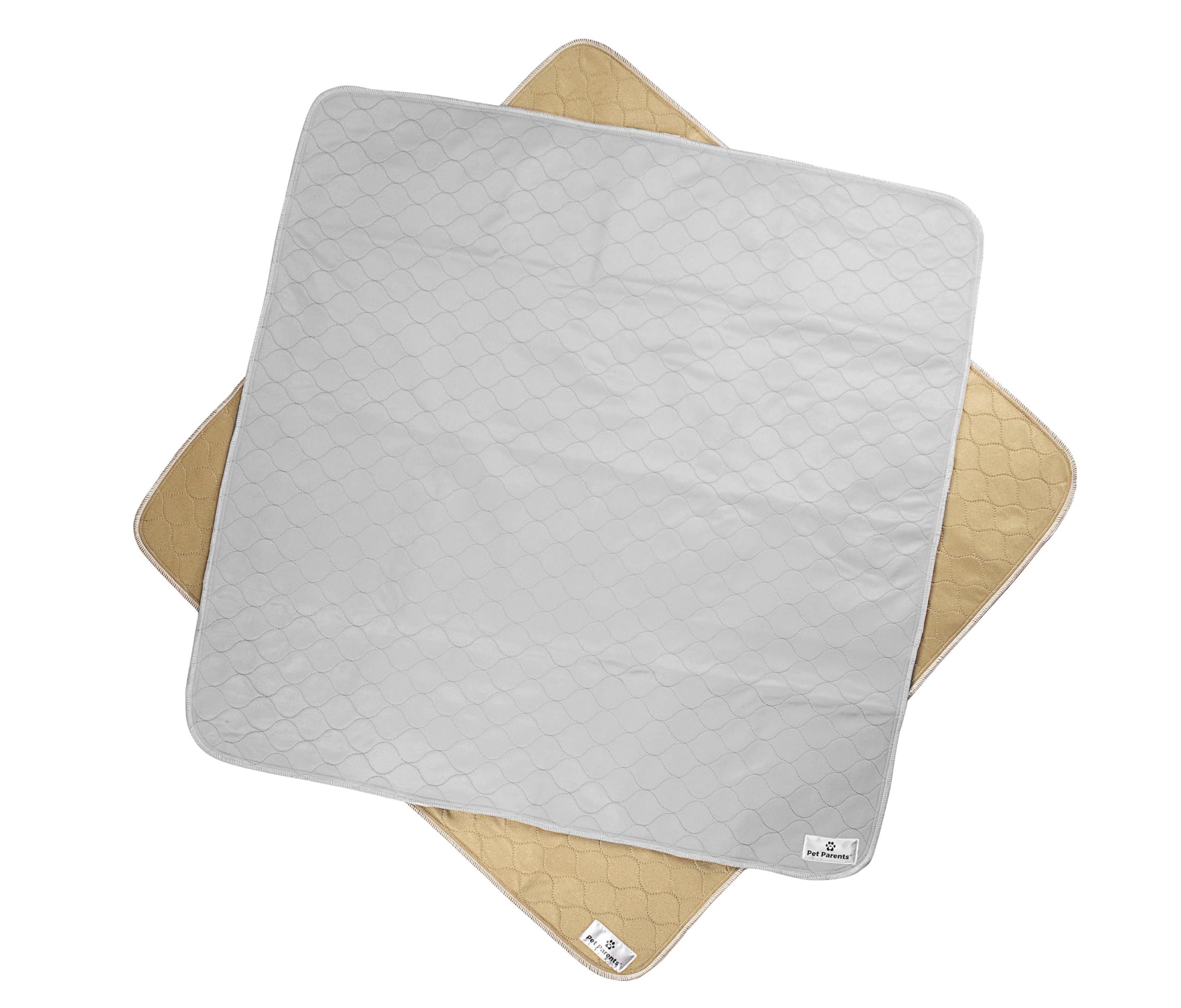Pet Parents Pawtect Pad shows absorption-technology keeping floors dry during house training