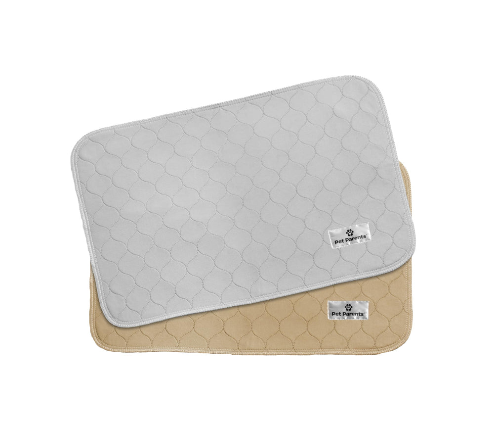 Pet Parents Pawtect Pads 18x24 two-pack laid flat for housebreaking and mess containment