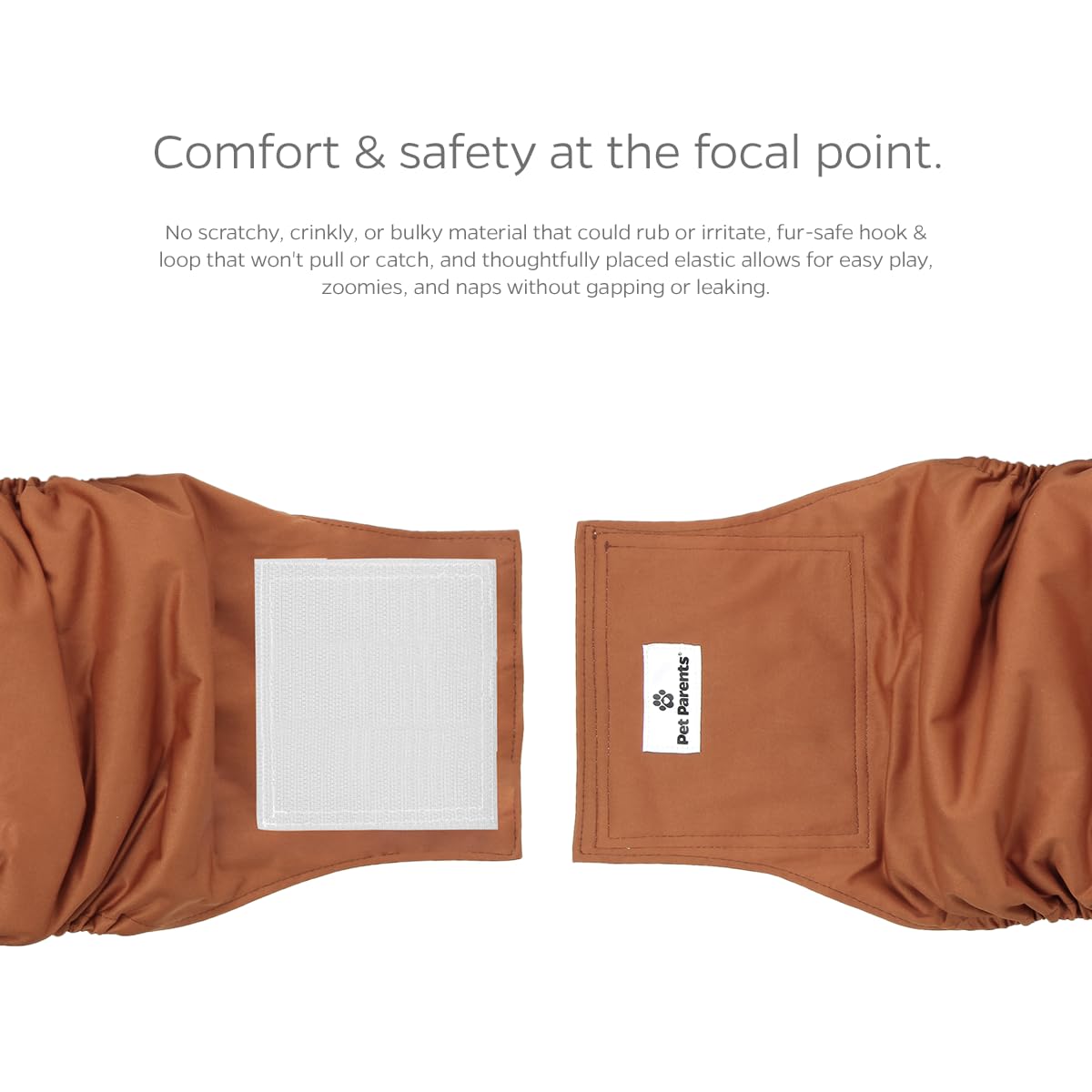 Pet Parents waterproof outer layer protects floors and furniture.