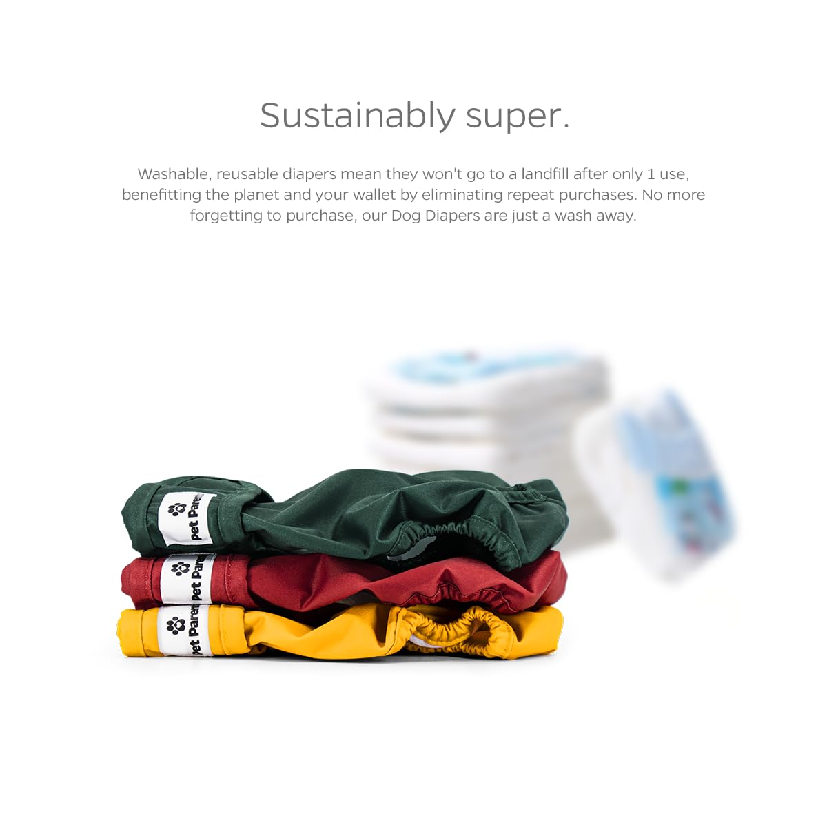 Pet Parents Waterproof outer layer protects floors and furniture