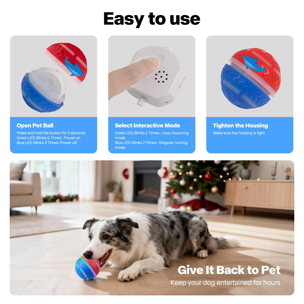 Pet Prime ball made from non-toxic TPU for safe, durable play.