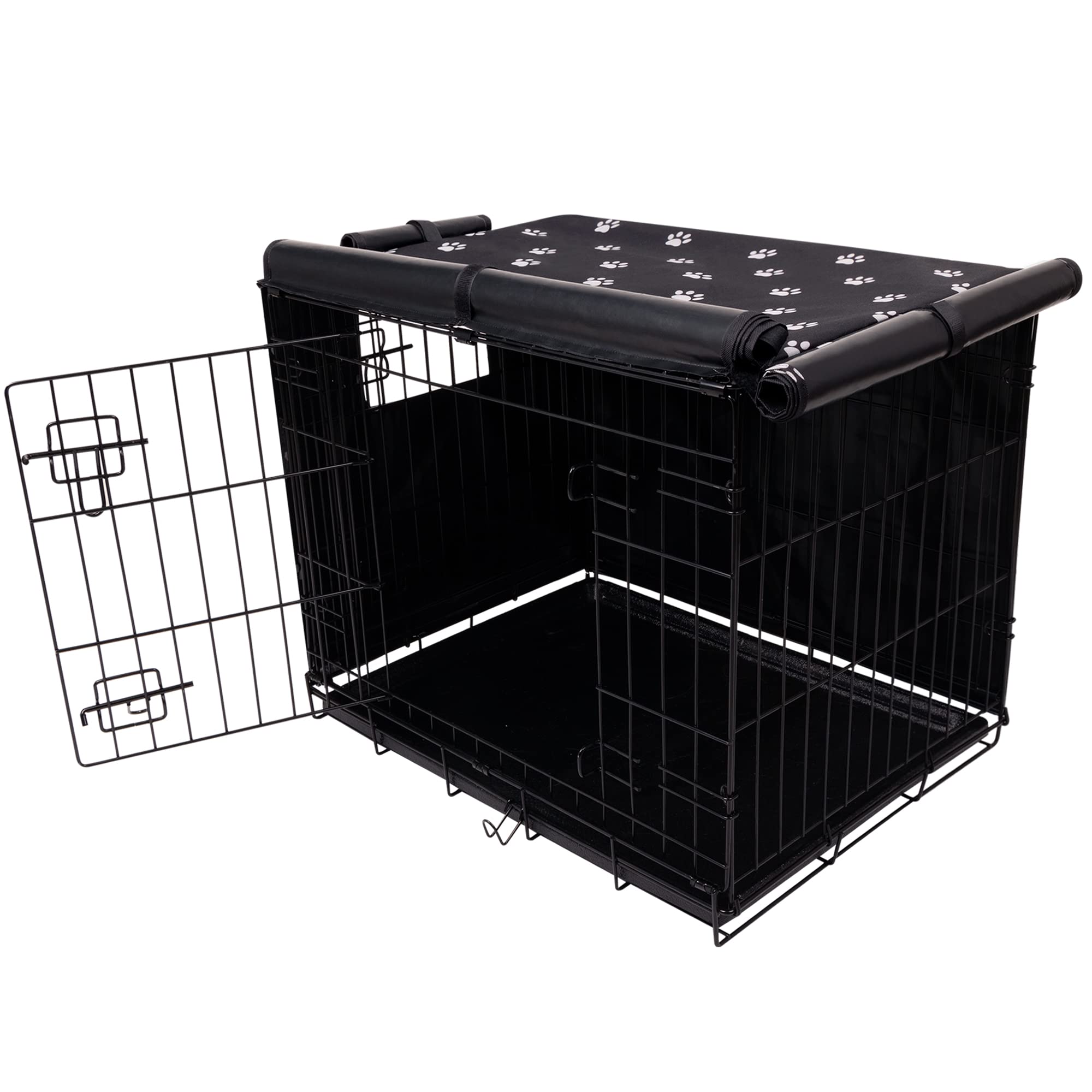 Pet Prime crate cover indoor outdoor use supports versatile placement