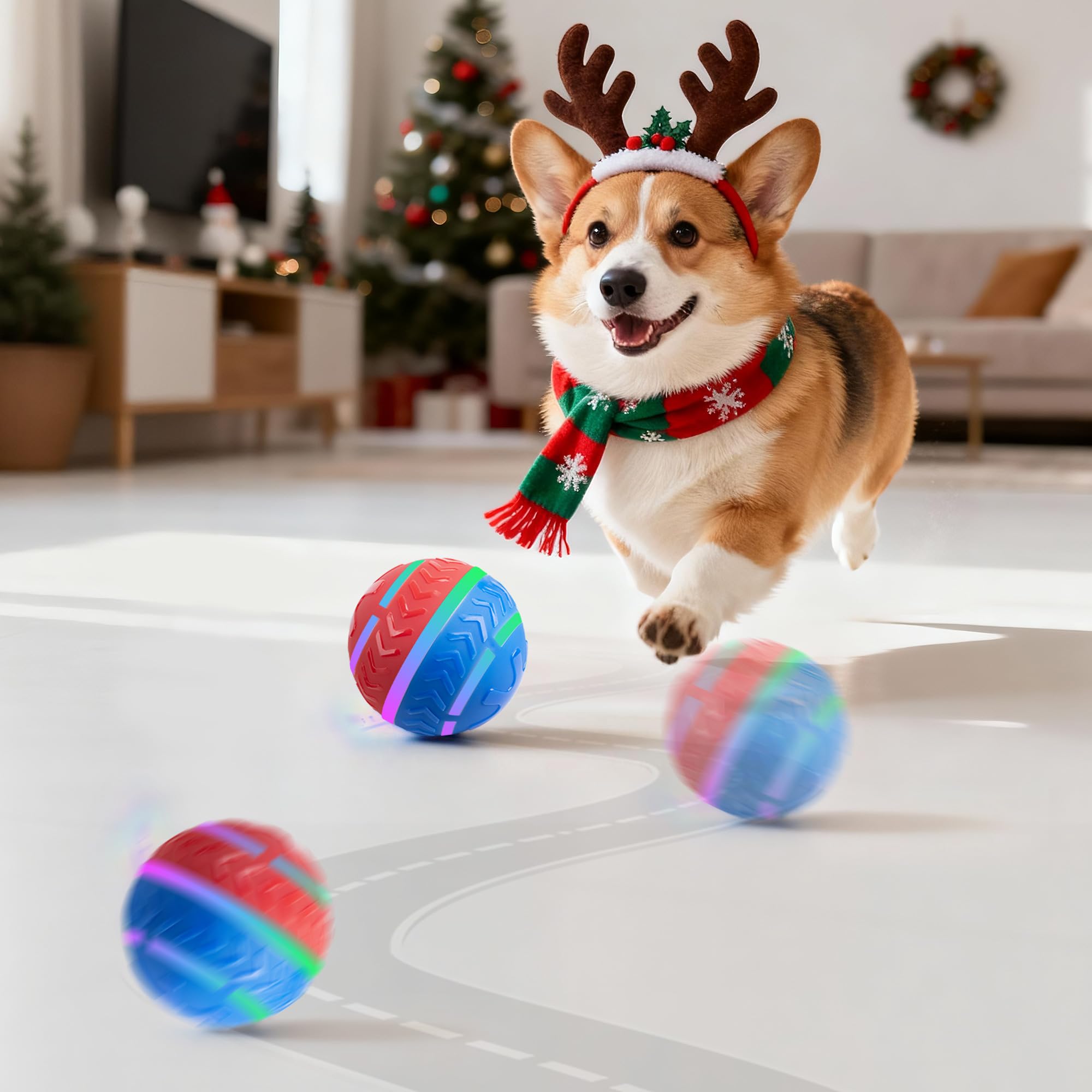 Pet Prime ball toy size 3.15 inches diameter fits dogs of all sizes