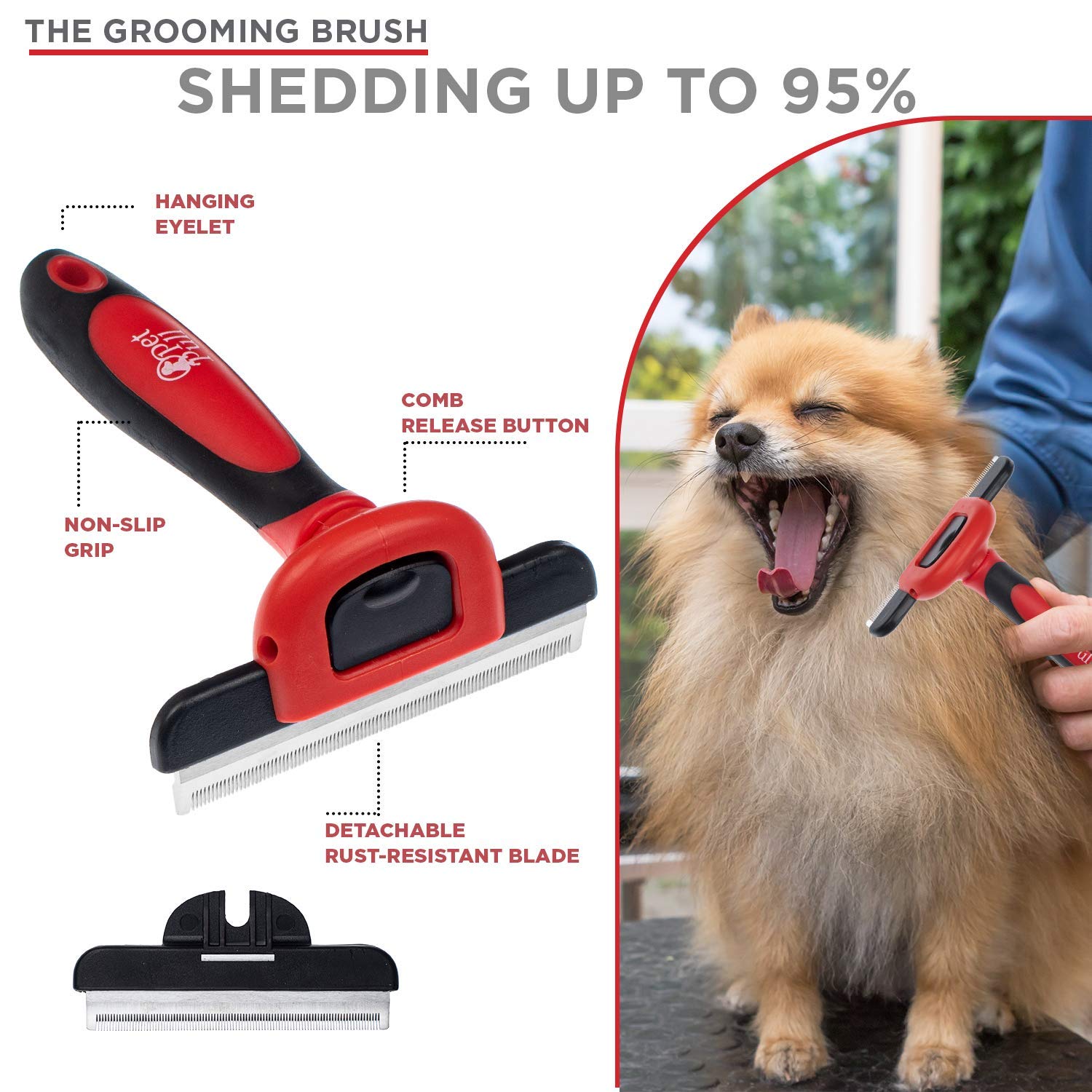 PET PULL all-in-one grooming kit designed for dogs, cats, and small animals