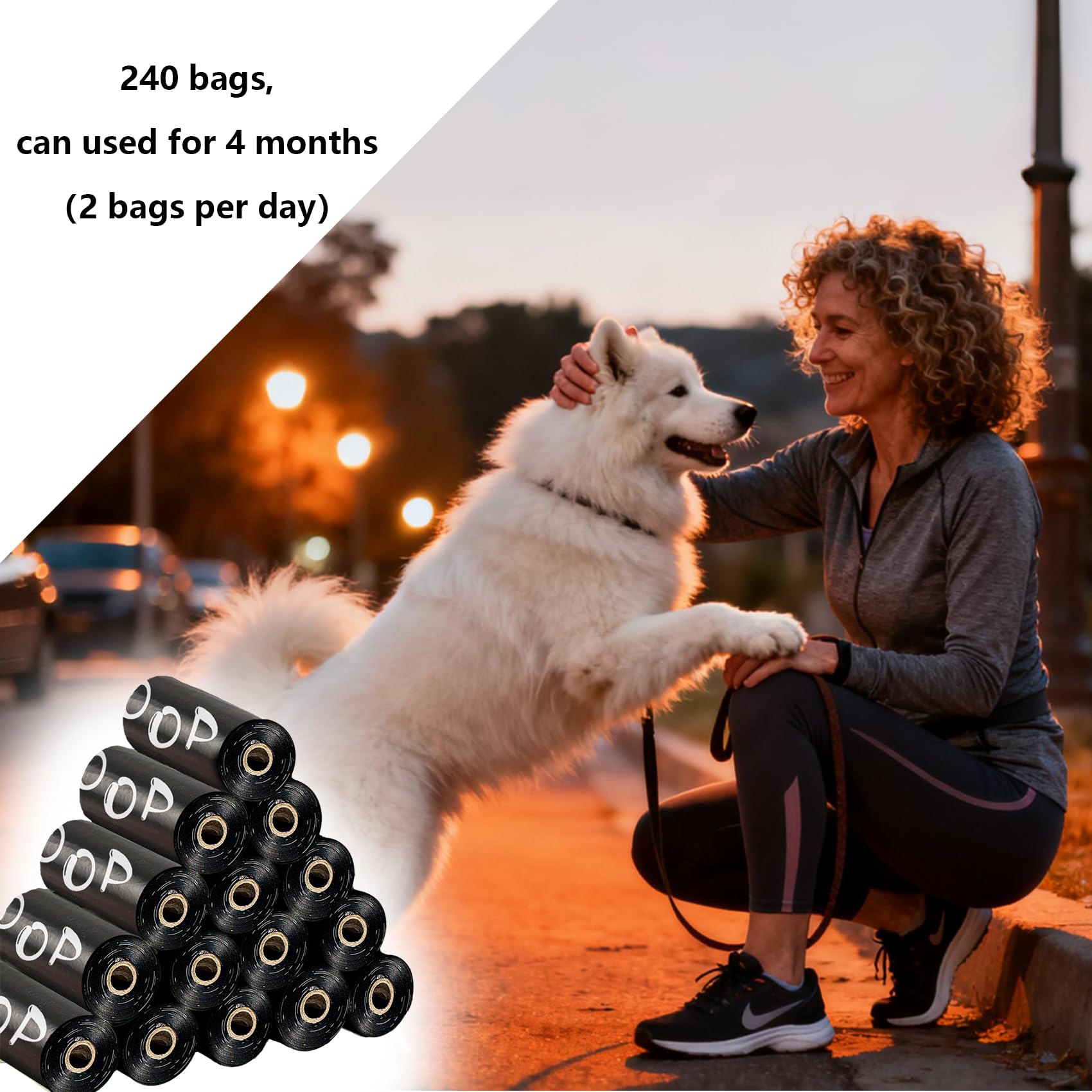 Pet Rhythm 22-micron thick bags resist leaks during outings