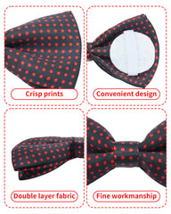 PET SHOW collar bowtie dot pink adds cute charm during celebrations