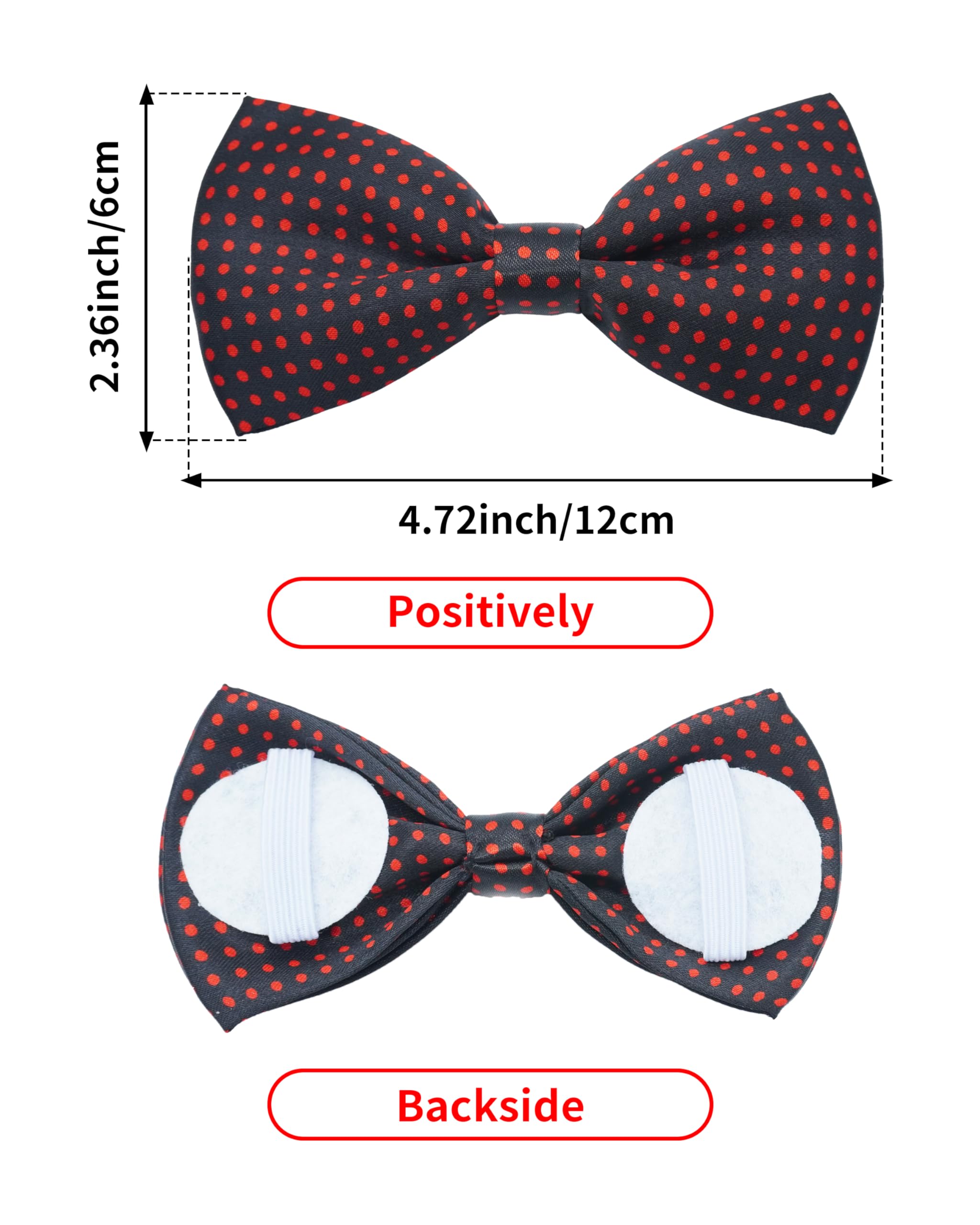 PET SHOW collar bowtie plaid navy enhances everyday walks with classic style
