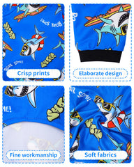 PET SHOW blue dinosaur-pattern pajamas for imaginative, cozy adventures.