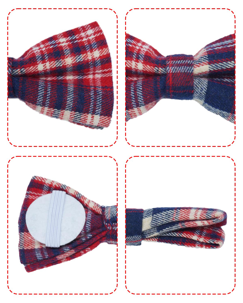 PET SHOW assorted colors dog bowties for playful interchangeable pet styling