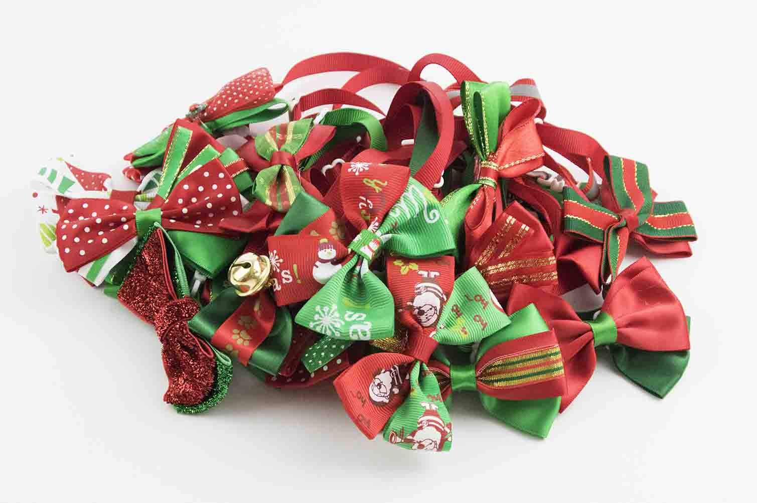 PET SHOW random color bows for birthday or Christmas photos.