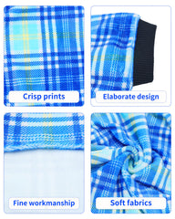 PET SHOW pajamas feature adjustable elastic cuffs for a snug fit across sizes.