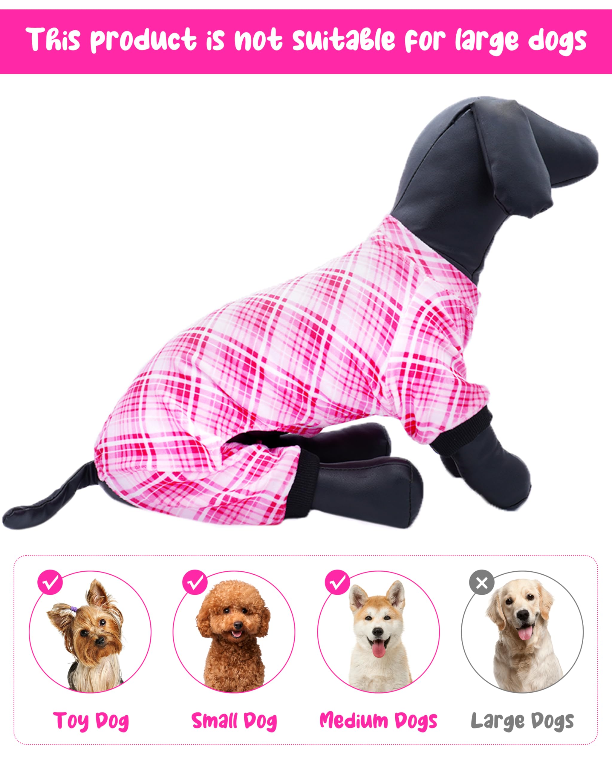 PET SHOW floral pattern small dog pajamas for naps and outings