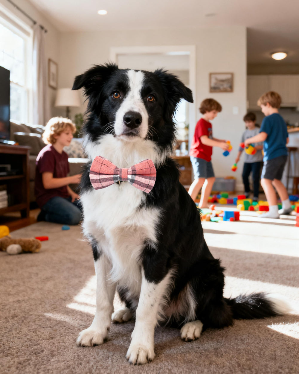 PET SHOW holiday and wedding-ready bowtie for celebrations.