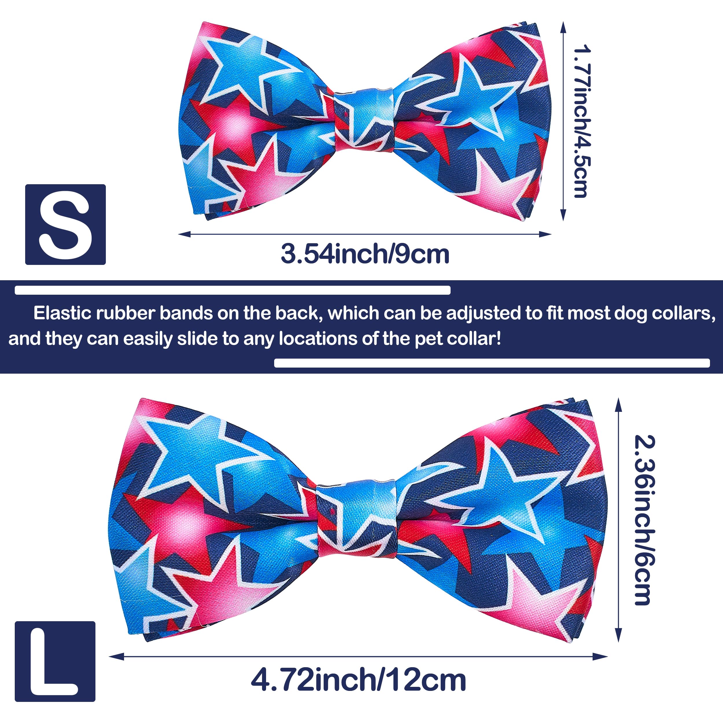 PET SHOW slip-on-bowtie-attachment shown on a collar for quick party-ready looks.