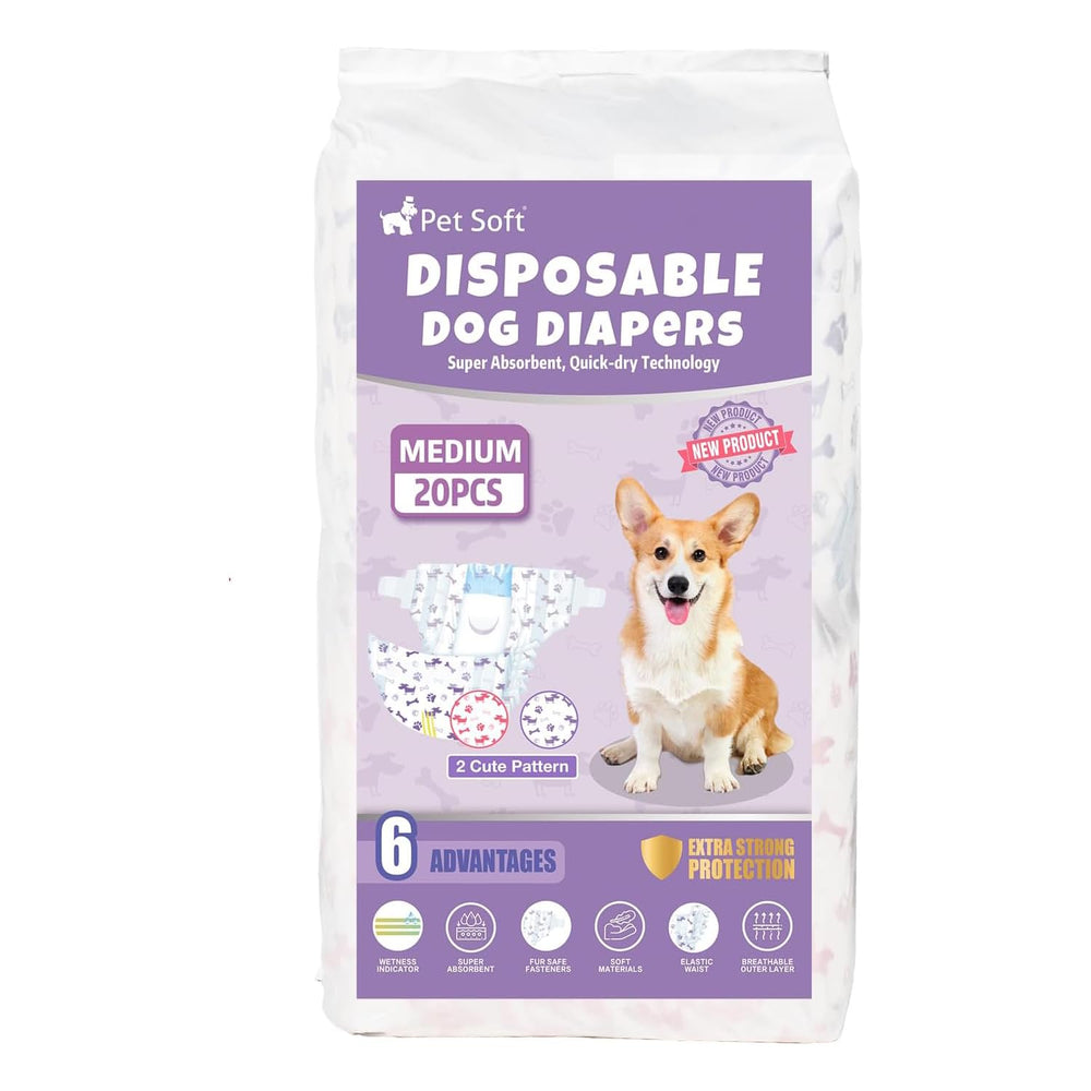 Pet Soft 20-count package provides convenient daily wear for busy households