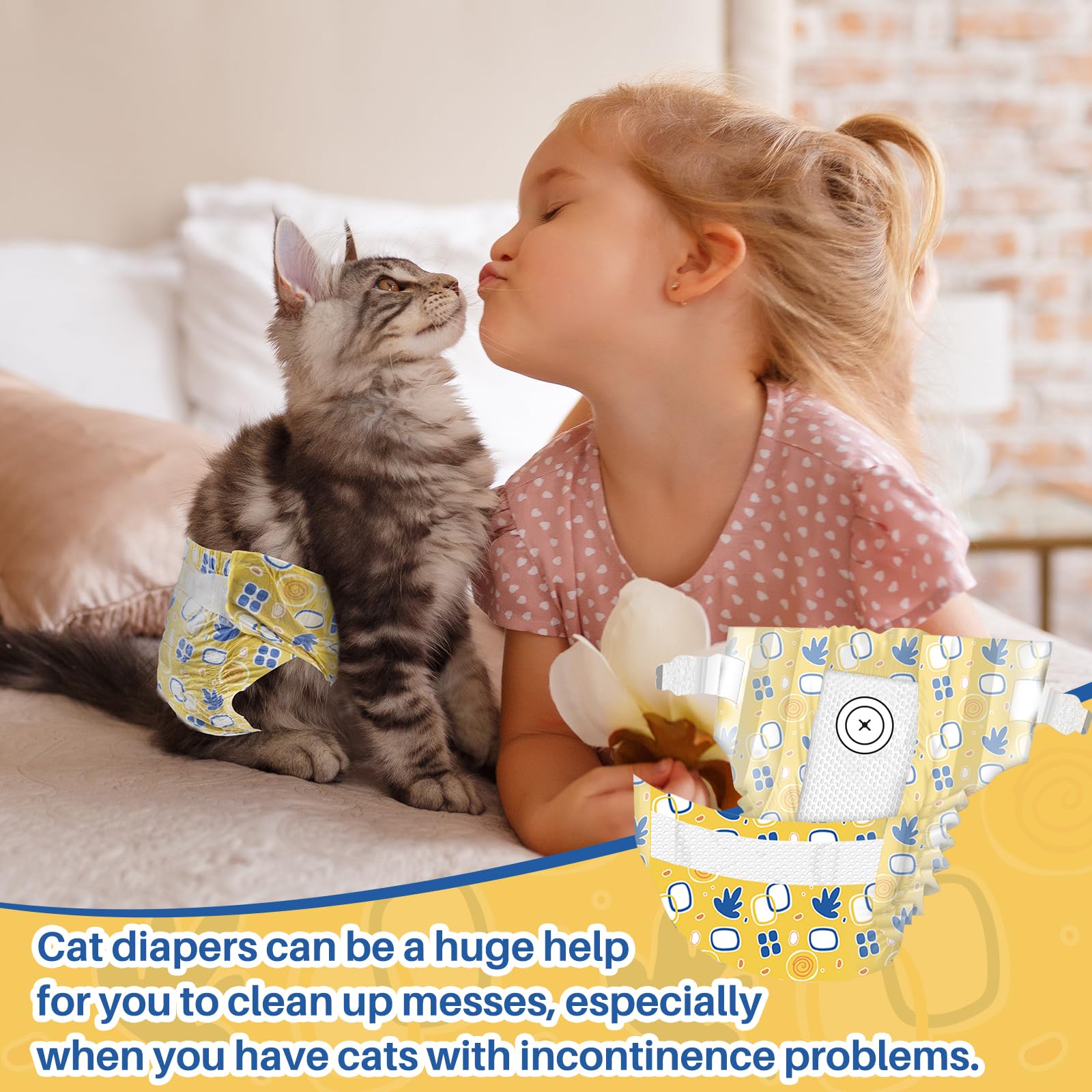 Pet Soft 24-pack yellow packaging for quick replenishment