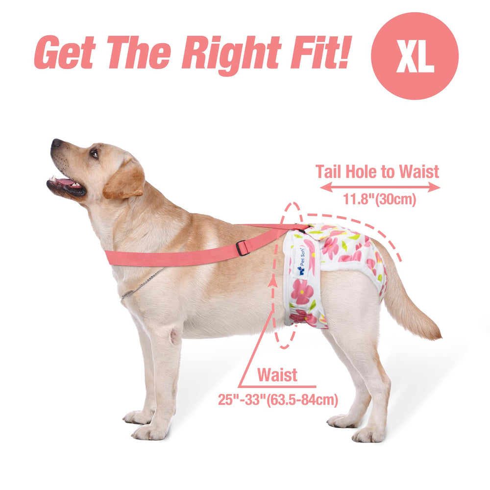 Pet Soft leak-proof outer layer reduces leaks and protects your floors.