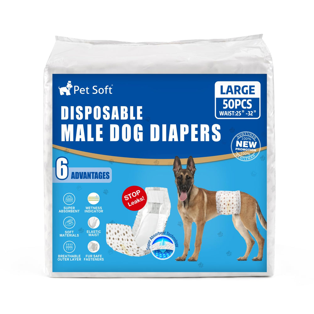 Pet Soft Dog Diapers Male travel-use scenario shows convenient protection outdoors.