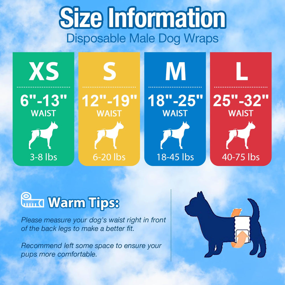 Pet Soft disposable wraps ideal for daily use or travel with easier cleanup.