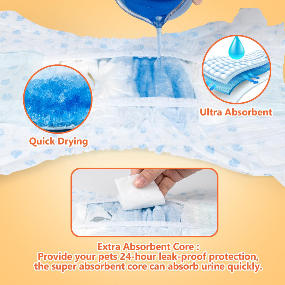 Pet Soft XXSmall three-pattern design highlighting style and leak protection