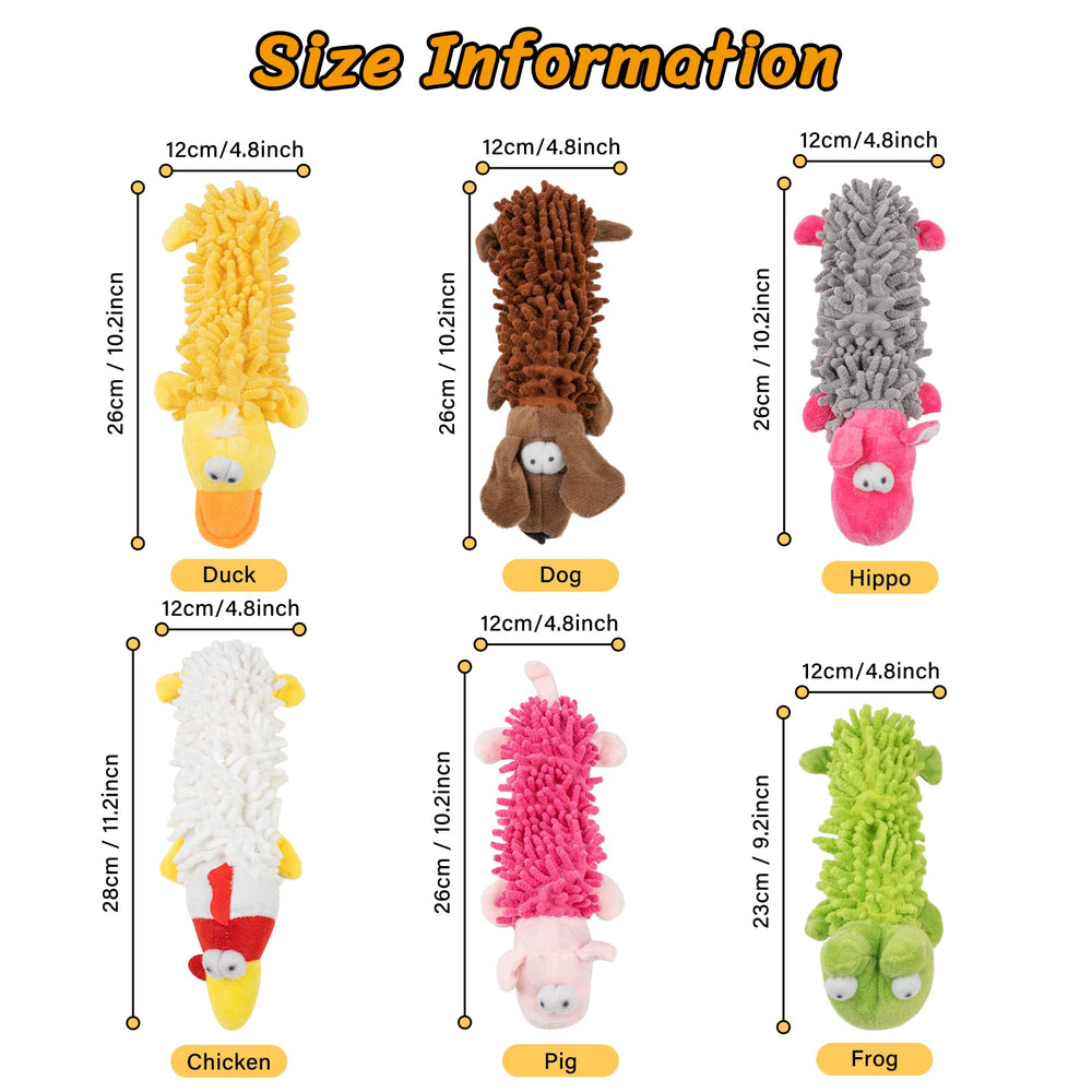 Pet Soft dog toys squeaky no-stuffing design reduces mess during adventures.