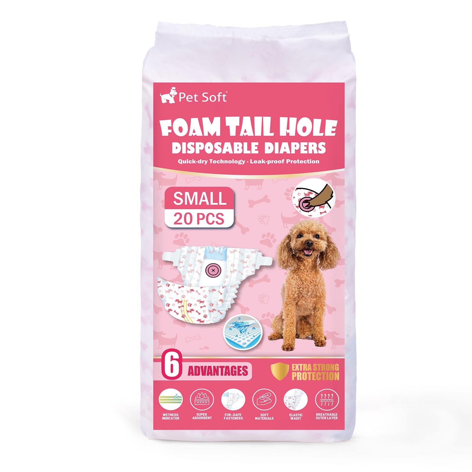 Pet Soft size chart for S confirms small fit compatibility
