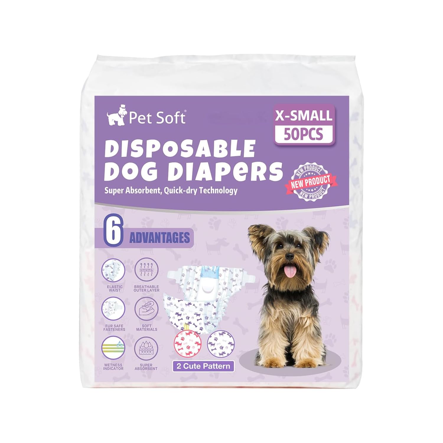 Pet Soft diaper used during travel to protect car seats