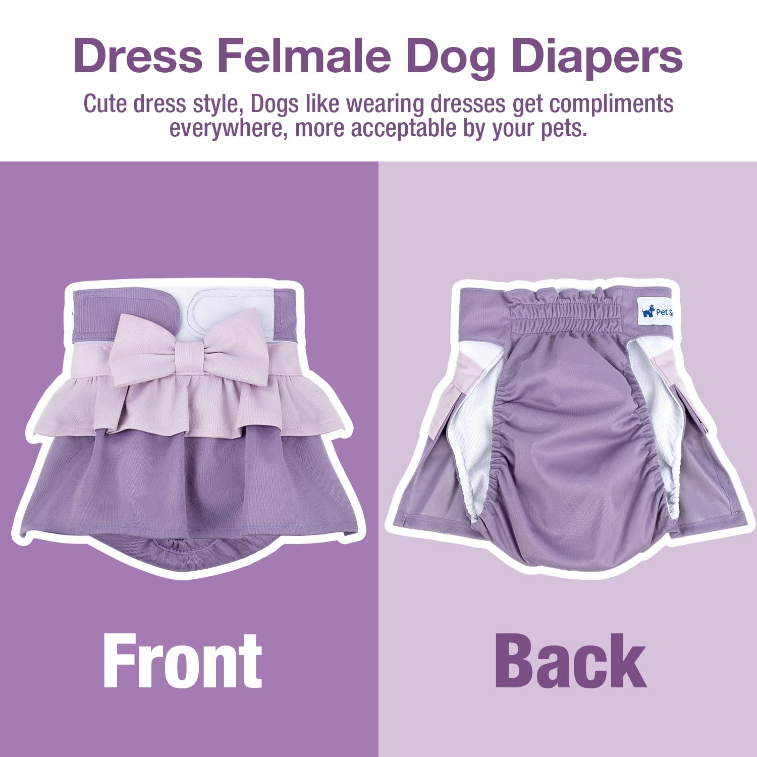 Pet Soft waist-adjustable strap demonstrates easy, secure fit