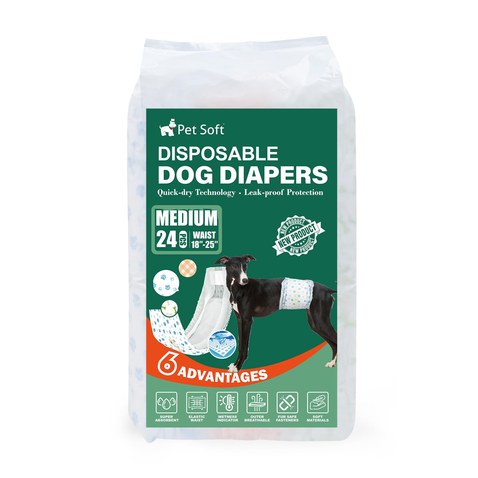 Pet Soft waist-measure guide - ensure the right fit with measurement tips