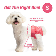 Pet Soft Washable Diapers durable fabric withstands frequent washing for daily use.