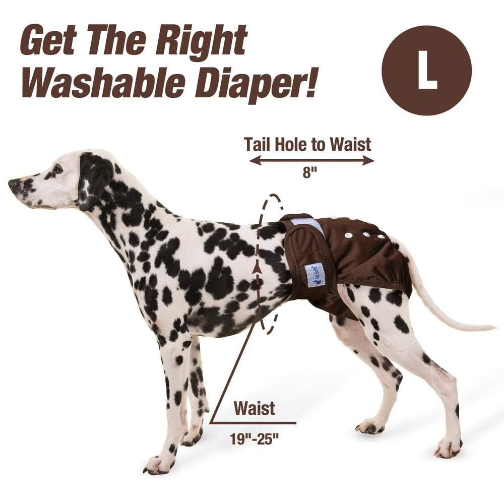 Pet Soft female diapers three patterns display variety