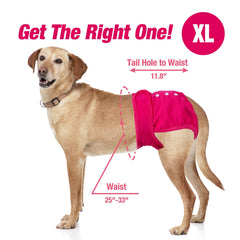 Pet Soft Washable Female Diapers reusable material: durable and machine-wash friendly for daily use.