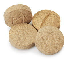 Pet-Tabs Plus liver flavor tablets closeup highlighting palatability