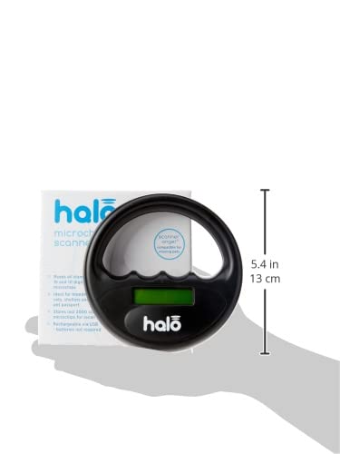 Pet Technology Store Halo Scanner USB charging and software CD setup for easy on-site chip checks