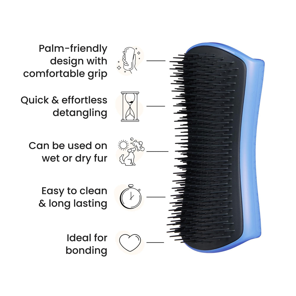 Pet Teezer gentle polymer teeth support comfortable grooming sessions