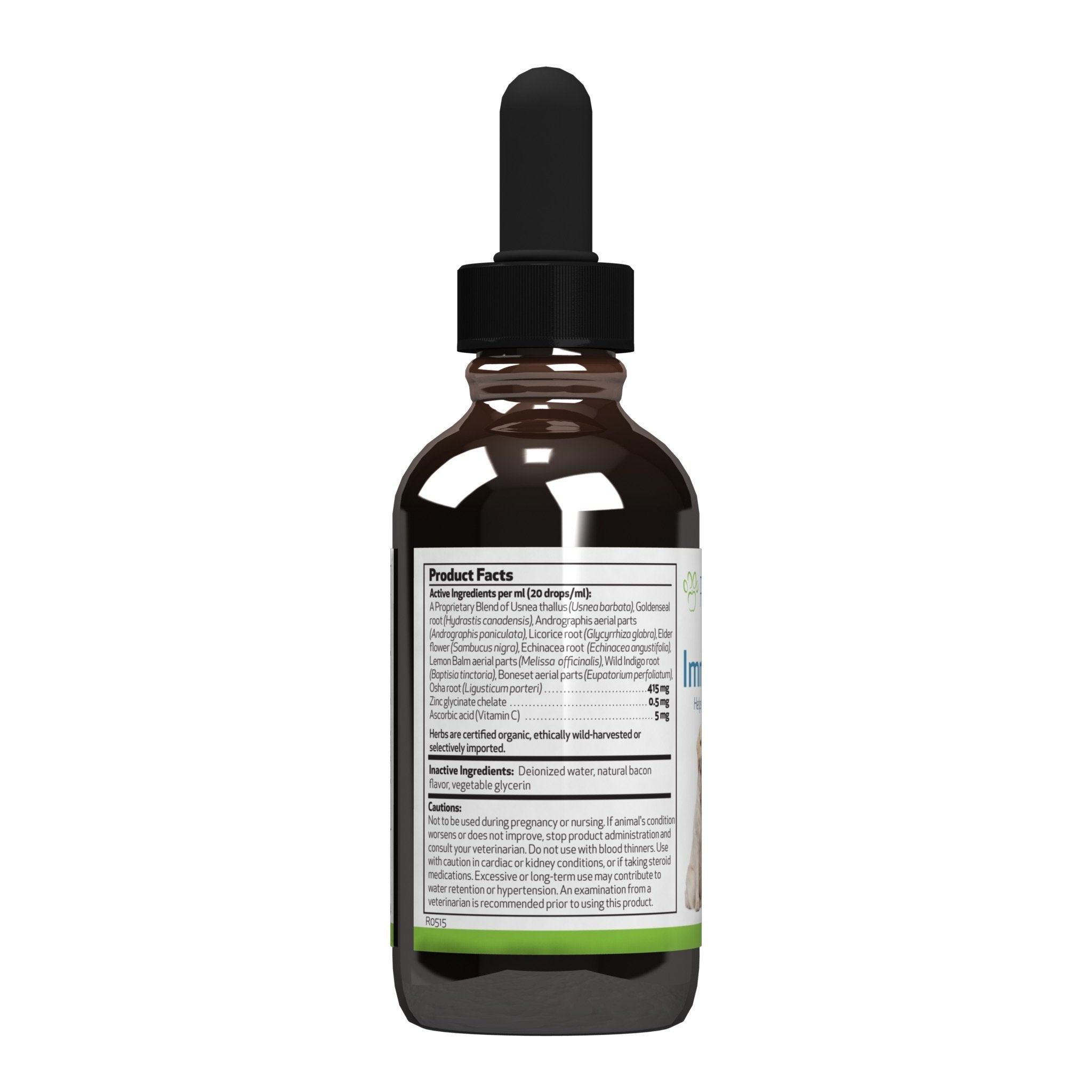 Pet Wellbeing Immune Sure pour shot shows easy administration for daily immune care.