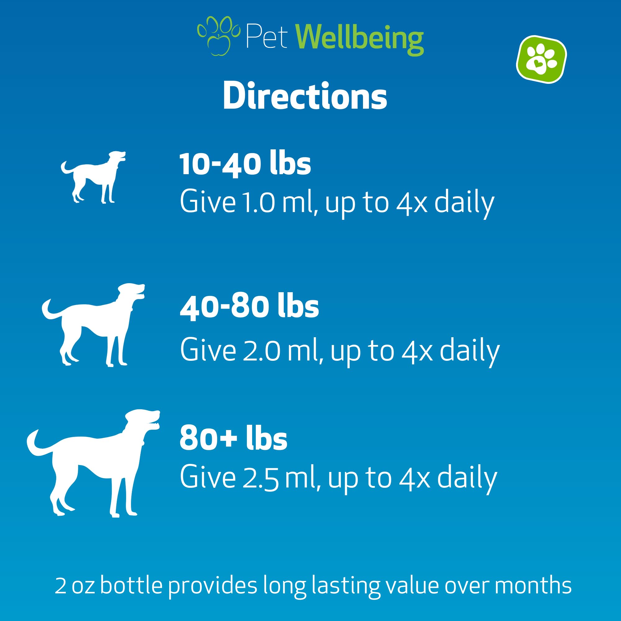 Pet Wellbeing Stress Gold NASC-certified seal indicating safety and quality.